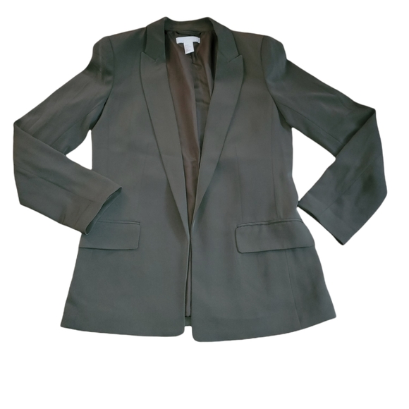 H&M Jackets & Blazers - H & M Blazer Size 4 Kakhi
